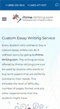 Mobile Screenshot of prime-writing.com